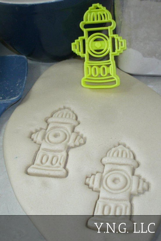 Fire Hydrant Fireplug Water Pump Cookie Cutter Made In USA PR2384