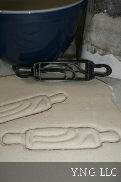 Rolling Pin Kitchen Tool Cook Bake Cookie Cutter Made In USA PR2377