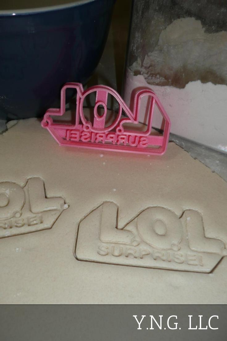 Little Outrageous Littles Surprise Doll Logo Cookie Cutter Made In USA PR2507