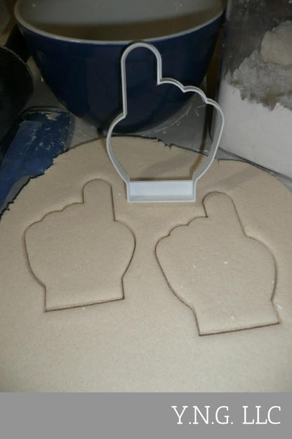 Foam Hand Finger Number 1 One Team Sports Cookie Cutter Made In USA PR2861