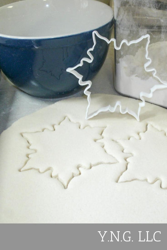 Snowflake Outline Winter Christmas Cookie Cutter Made In USA PR323