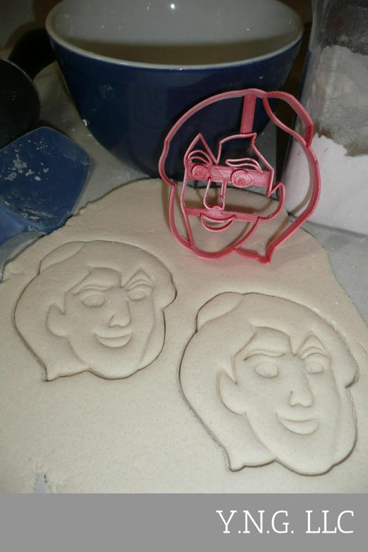 Aladdin Face Genie Friend Kids Movie Character Cookie Cutter Made In USA PR2879