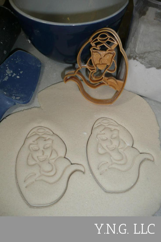 Jasmine Princess Face Aladdin Movie Character Cookie Cutter Made In USA PR2880