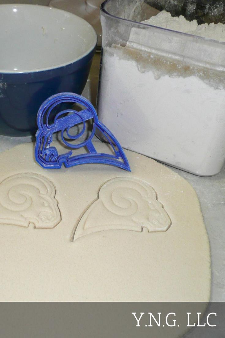 Los Angeles Rams NFL Football Logo Cookie Cutter Made In USA PR977