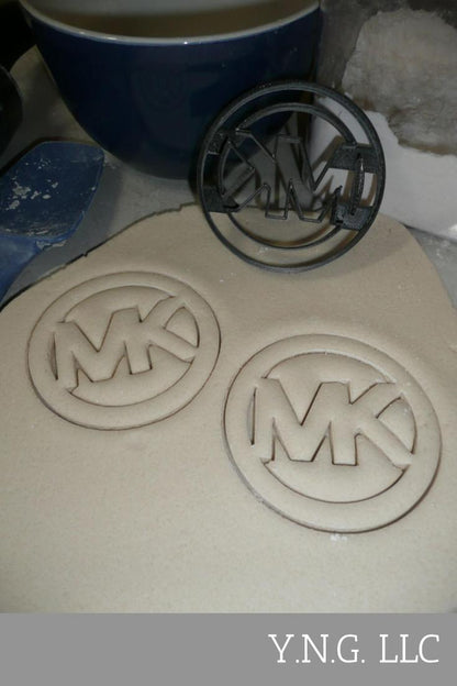 Michael Kors Luxury Fashion Brand MK Logo Cookie Cutter Made In USA PR2884