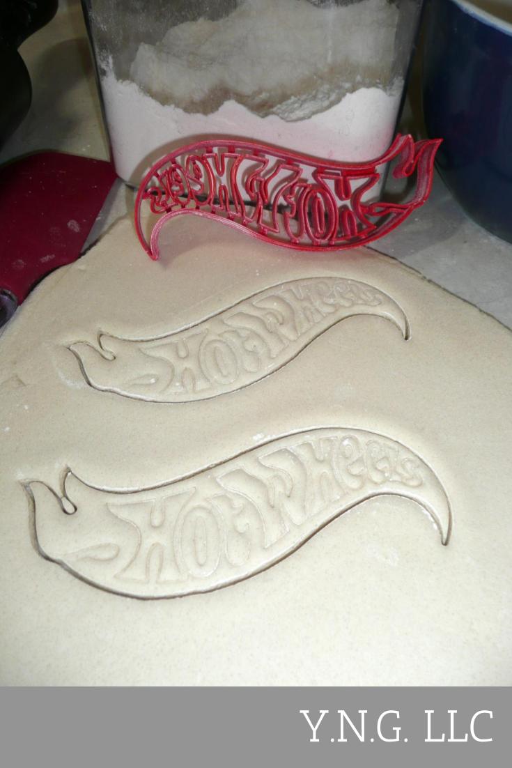 Hot Wheels Race Car Truck Racing Cars Trucks Cookie Cutter Made In USA PR2412