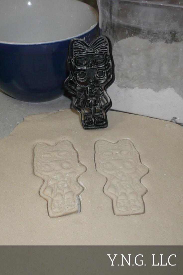 Snuggle Babe Detailed Surprise Doll Cookie Cutter Made In USA PR2387