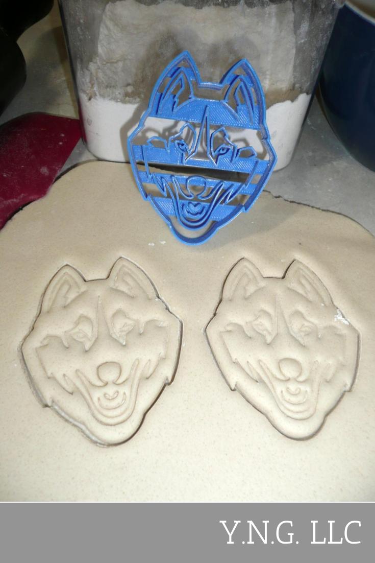 University Of Connecticut UConn Huskies Cookie Cutter Made In USA PR2456