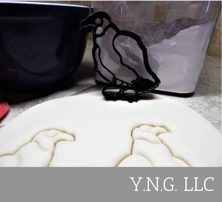 Crow American Black Bird Raven Halloween Cookie Cutter Made In USA PR2281