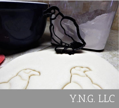 Crow American Black Bird Raven Halloween Cookie Cutter Made In USA PR2281