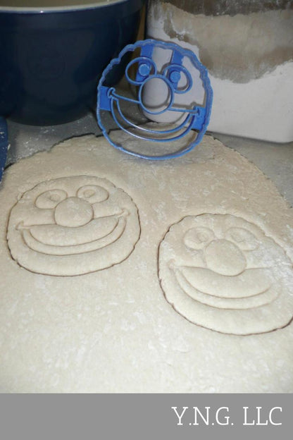 Grover Face Sesame Street Muppet Show Character Cookie Cutter Made In USA PR2249