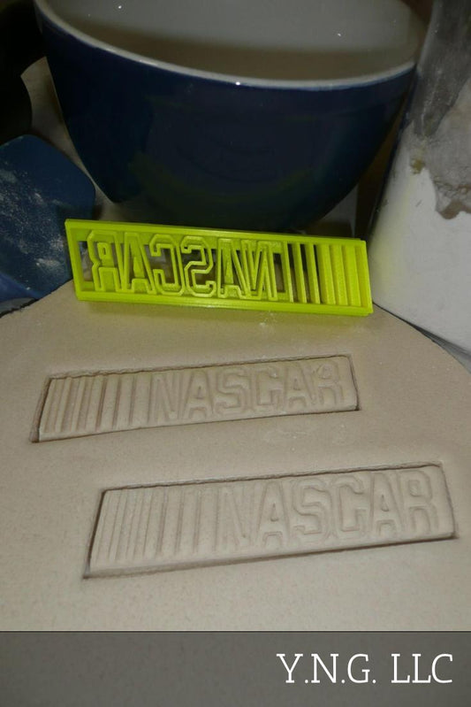Nascar Stock Car Racing Victory Lane Cookie Cutter Made In USA PR2604