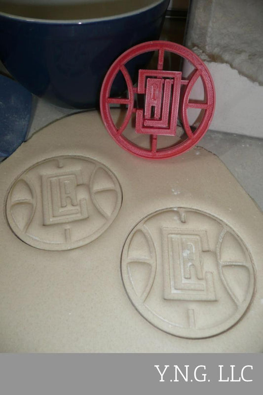 Los Angeles Clippers Basketball Team Cookie Cutter Made In USA PR2760