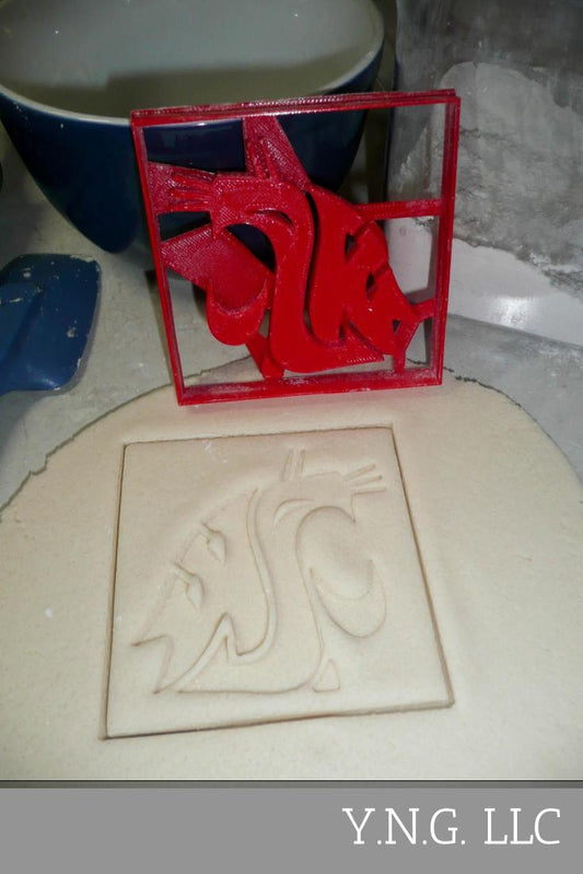 Washington State University Cougars Athletics Cookie Cutter Made In USA PR3016