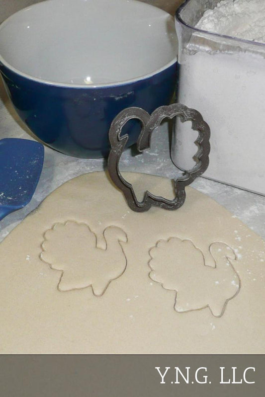 Turkey Wild Fowl Bird Thanksgiving Holiday Cookie Cutter Made In USA PR2094