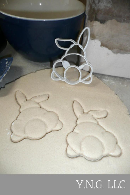 Easter Bunny Butt Back Spring Rabbit Cookie Cutter Made In USA PR2341