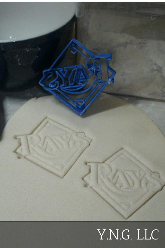 Tampa Bay Rays Baseball Field Logo Sports Cookie Cutter Made In USA PR2566