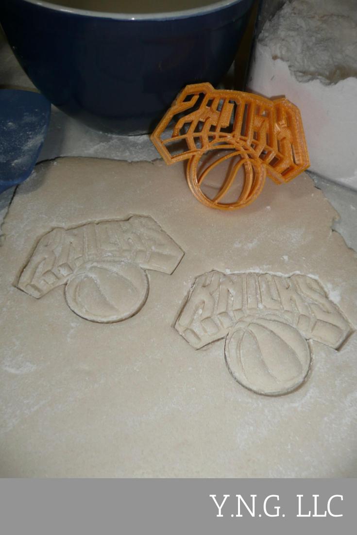 New York Knicks Basketball Team Sports Cookie Cutter Made In USA PR2744