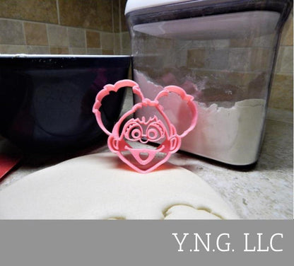 Abby Cadabby Face Sesame Street Muppet Show Cookie Cutter Made In USA PR2248