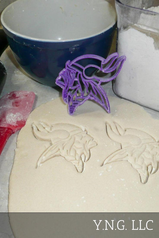 Minnesota Vikings NFL Football Logo Cookie Cutter Made In USA PR970