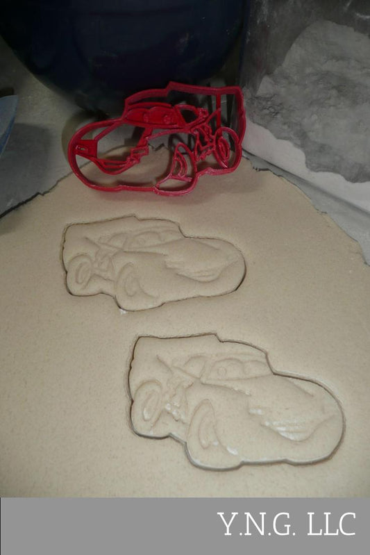 Lightning McQueen Race Car Cars Movie Cookie Cutter Made In USA PR2293