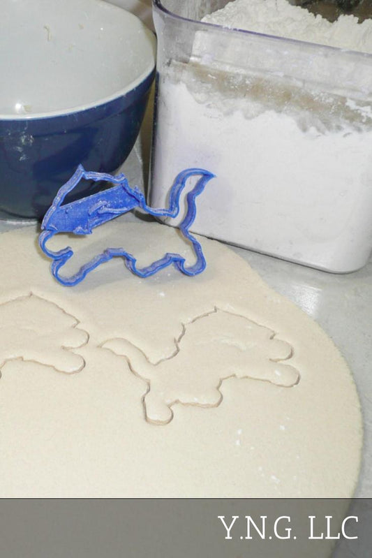 Detroit Lions NFL Football Logo Cookie Cutter Made In USA PR978