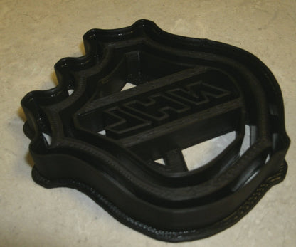 6x NHL Hockey Fondant Cutter Cupcake Topper 1.75 IN USA FD734