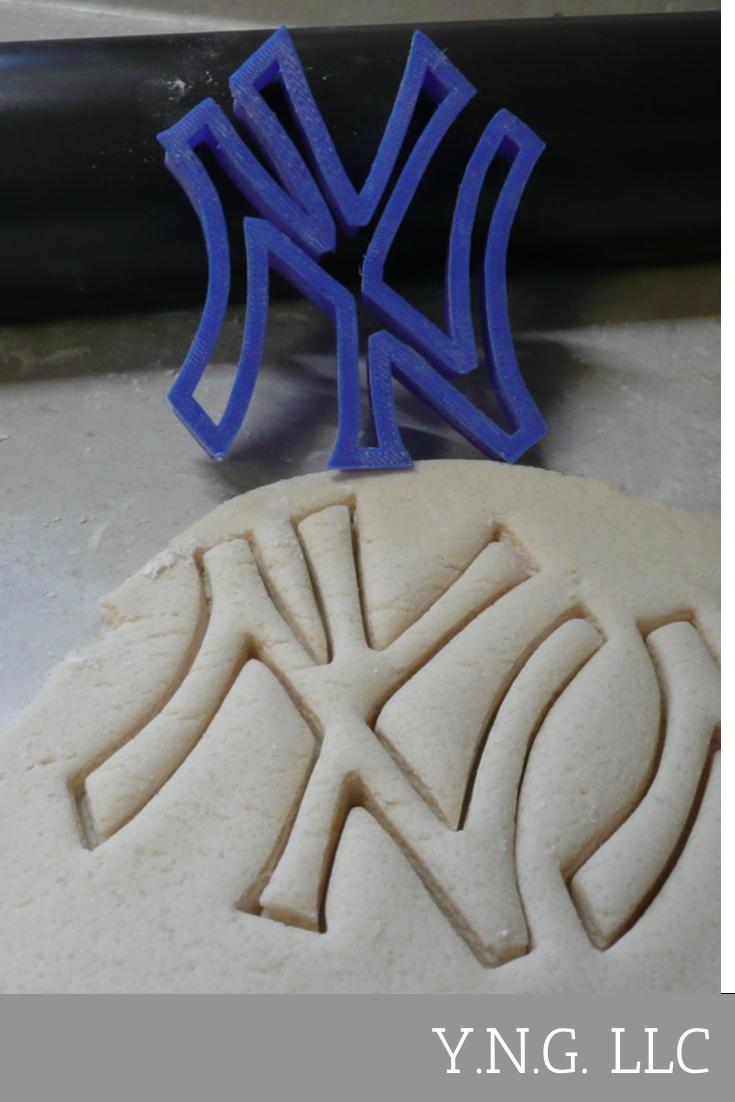 New York Yankees Baseball MLB Sports Cookie Cutter Made In USA PR497