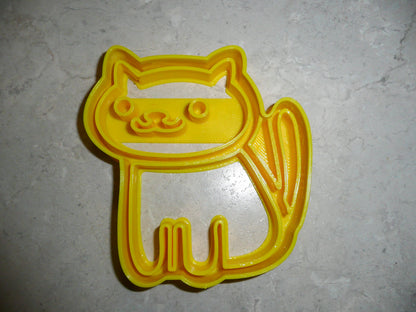Japanese Maneki Neko Cat Lucky Fortune Cookie Cutter Made In USA PR547
