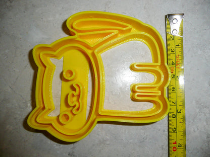 Japanese Maneki Neko Cat Lucky Fortune Cookie Cutter Made In USA PR547