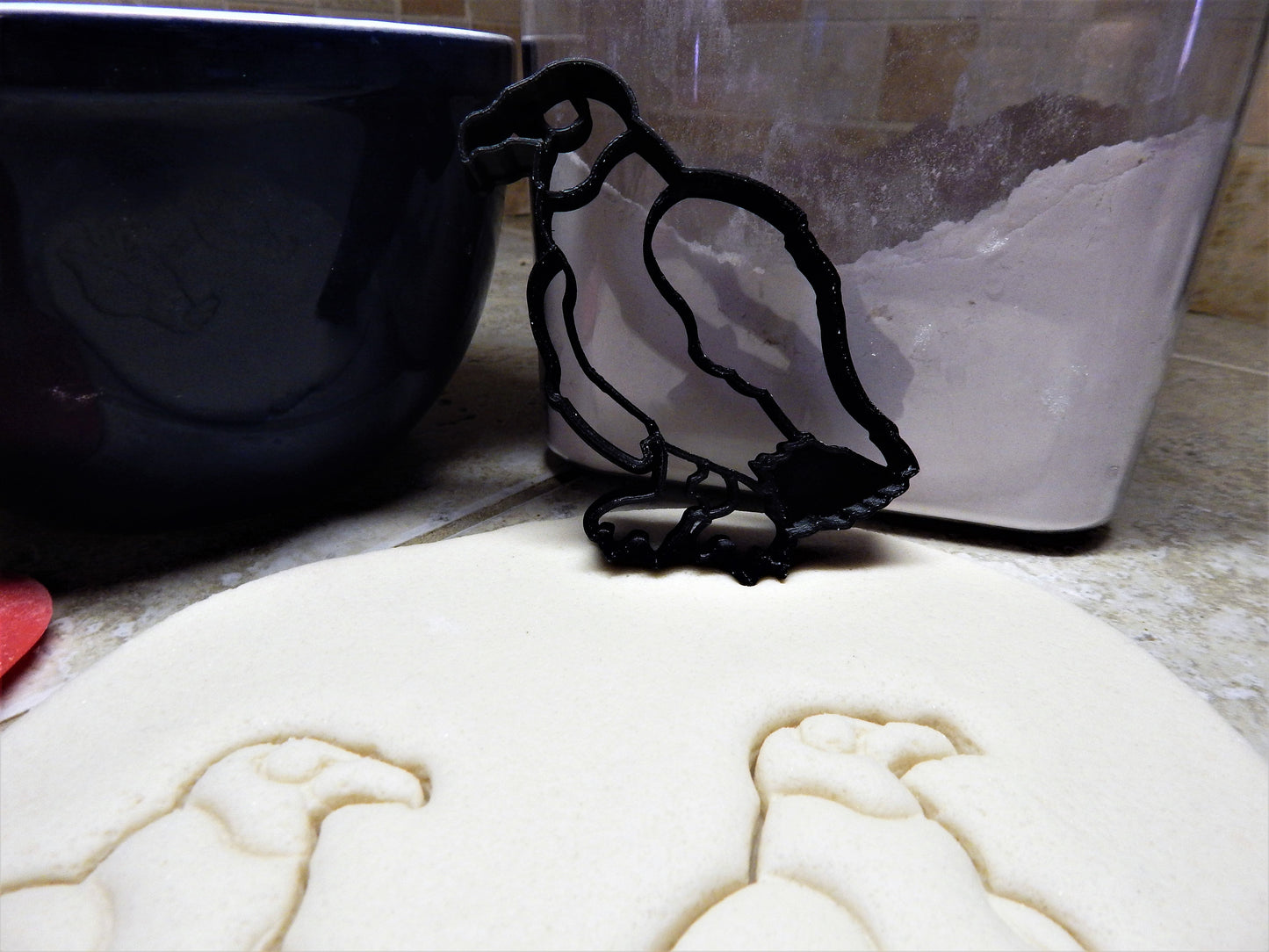 Crow American Black Bird Raven Halloween Cookie Cutter Made In USA PR2281