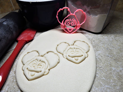 Abby Cadabby Face Sesame Street Muppet Show Cookie Cutter Made In USA PR2248