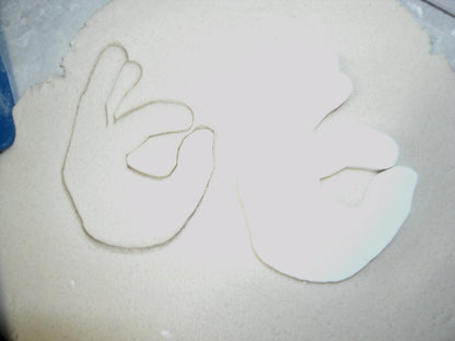 OK Okay Hand Meme Game Gesture Cookie Cutter Made In USA PR654