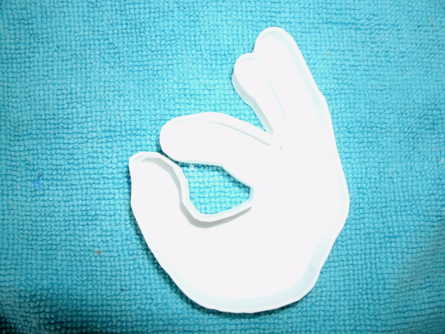 OK Okay Hand Meme Game Gesture Cookie Cutter Made In USA PR654