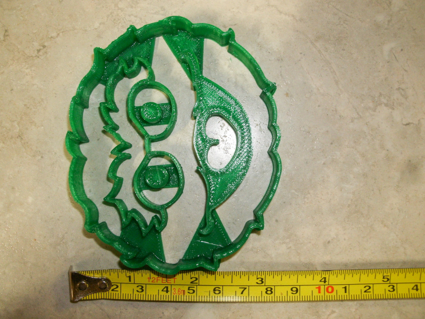 Oscar The Grouch Face Sesame Street Muppet Show Cookie Cutter Made In USA PR2247