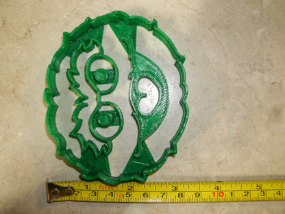 Oscar The Grouch Face Sesame Street Muppet Show Cookie Cutter Made In USA PR2247