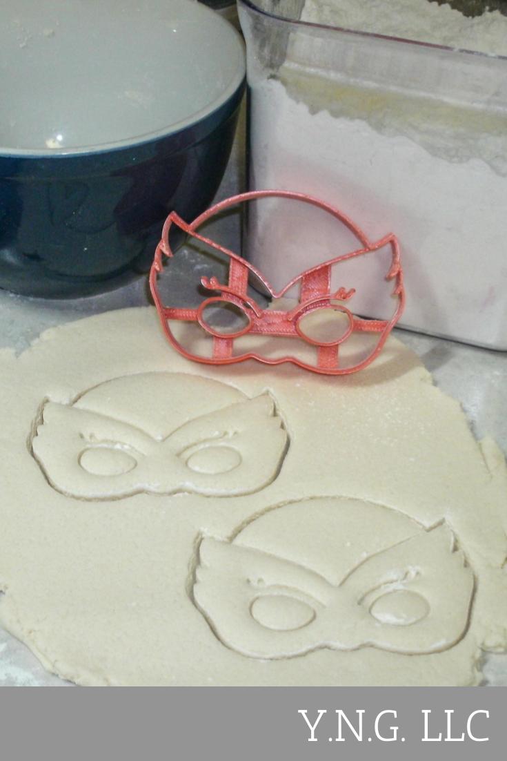 Owlette Owlet Detailed Mask PJ Masks TV Show Cookie Cutter Made In USA PR828