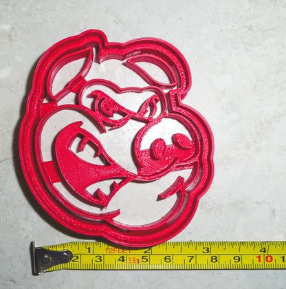 Rockford Icehogs AHL Hockey Hog Logo Cookie Cutter Made In USA PR916