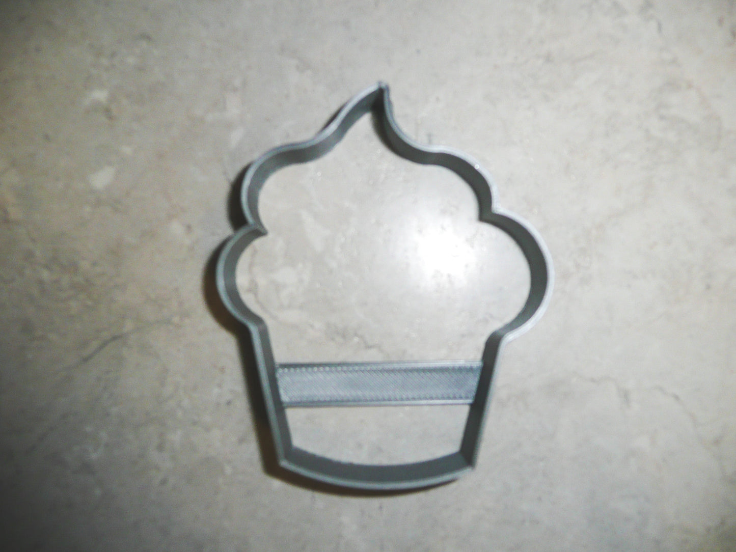 Cupcake Small Individual Cake Outline Cookie Cutter Made In USA PR924