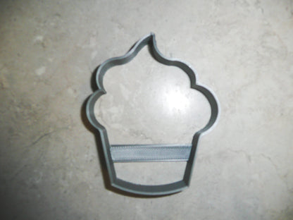 Cupcake Small Individual Cake Outline Cookie Cutter Made In USA PR924
