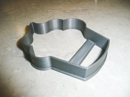 Cupcake Small Individual Cake Outline Cookie Cutter Made In USA PR924