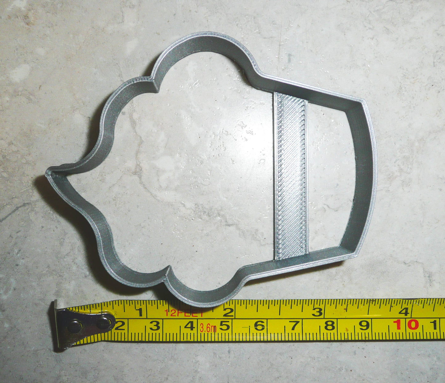 Cupcake Small Individual Cake Outline Cookie Cutter Made In USA PR924