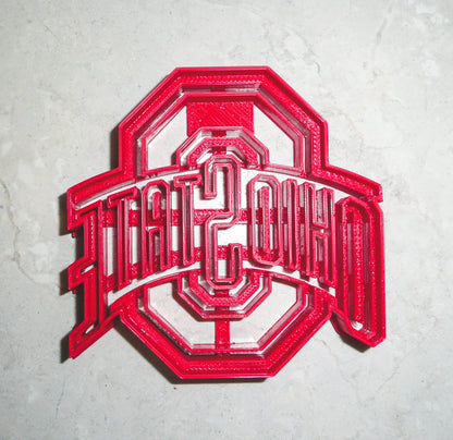 Ohio State Buckeyes Football Logo Cookie Cutter Made In USA PR925