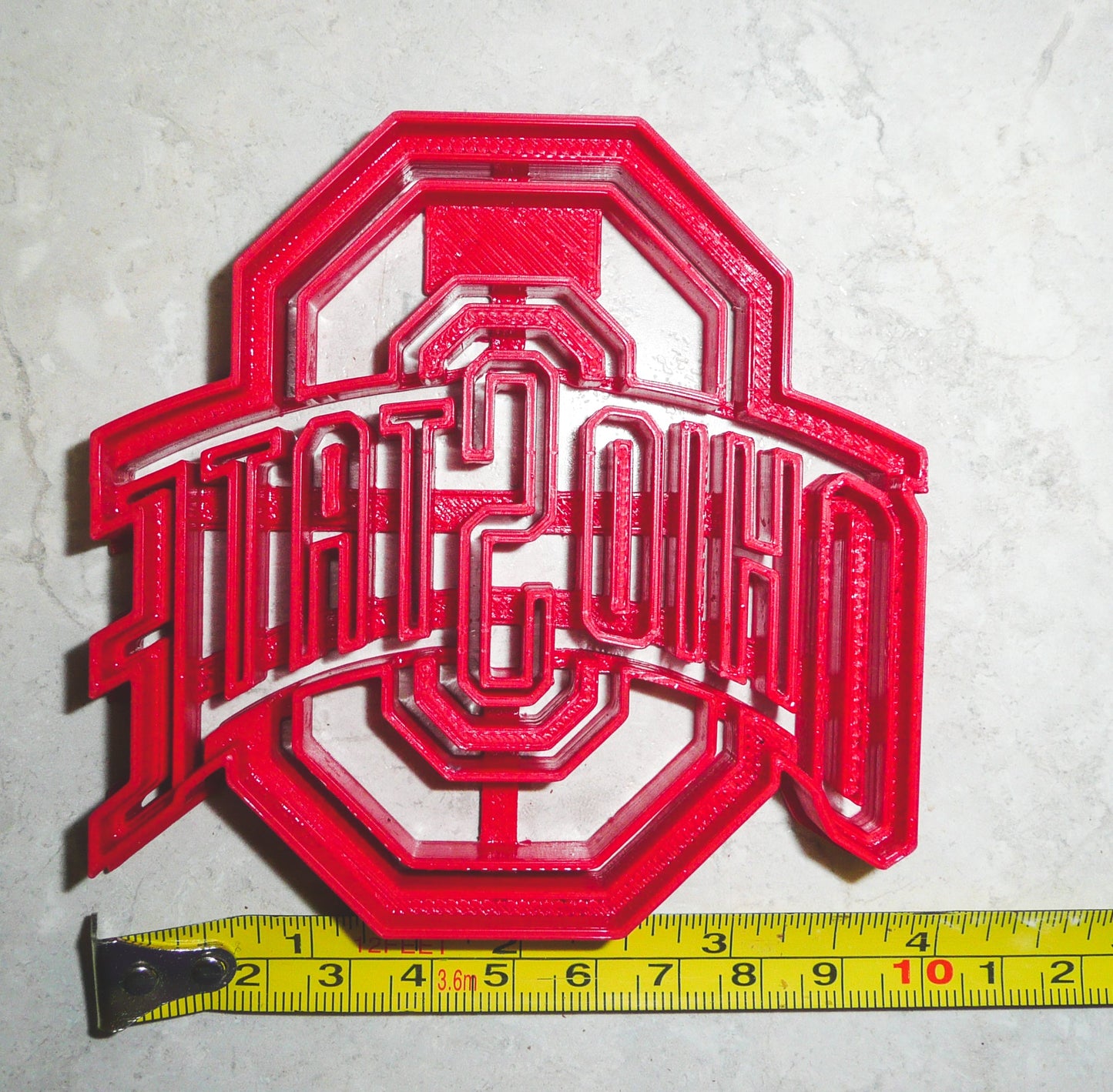 Ohio State Buckeyes Football Logo Cookie Cutter Made In USA PR925