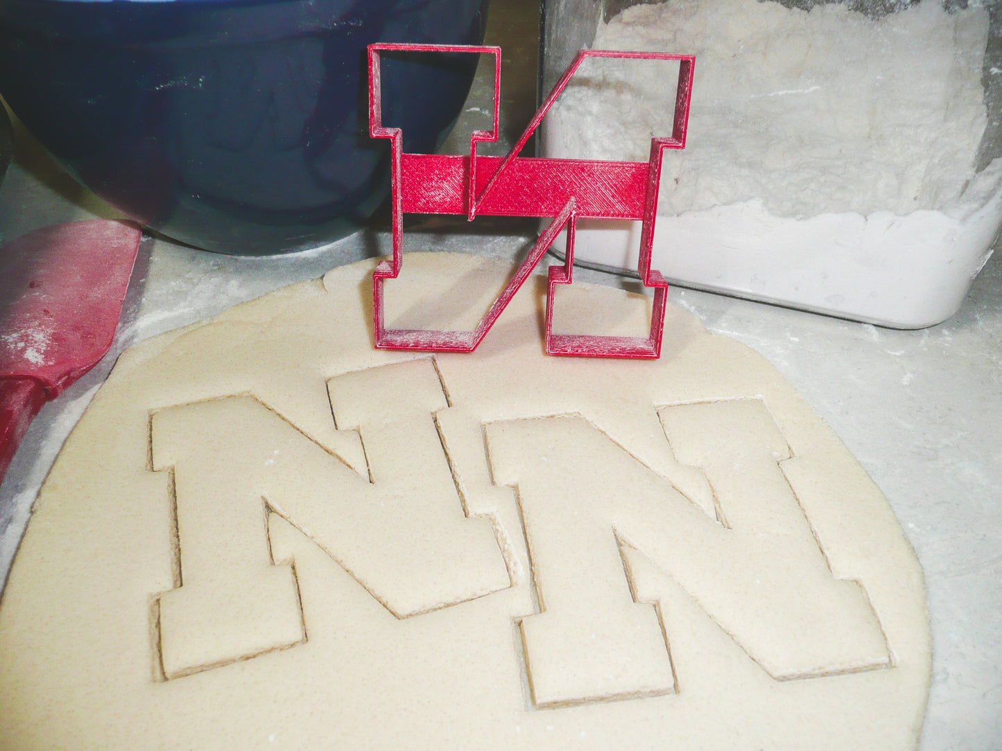 University Of Nebraska Cornhuskers Cookie Cutter Made In USA PR929