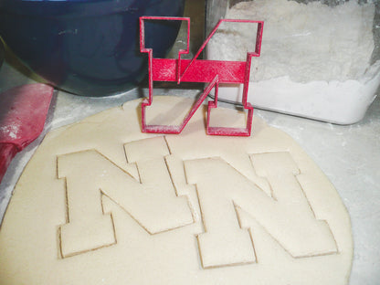 University Of Nebraska Cornhuskers Cookie Cutter Made In USA PR929