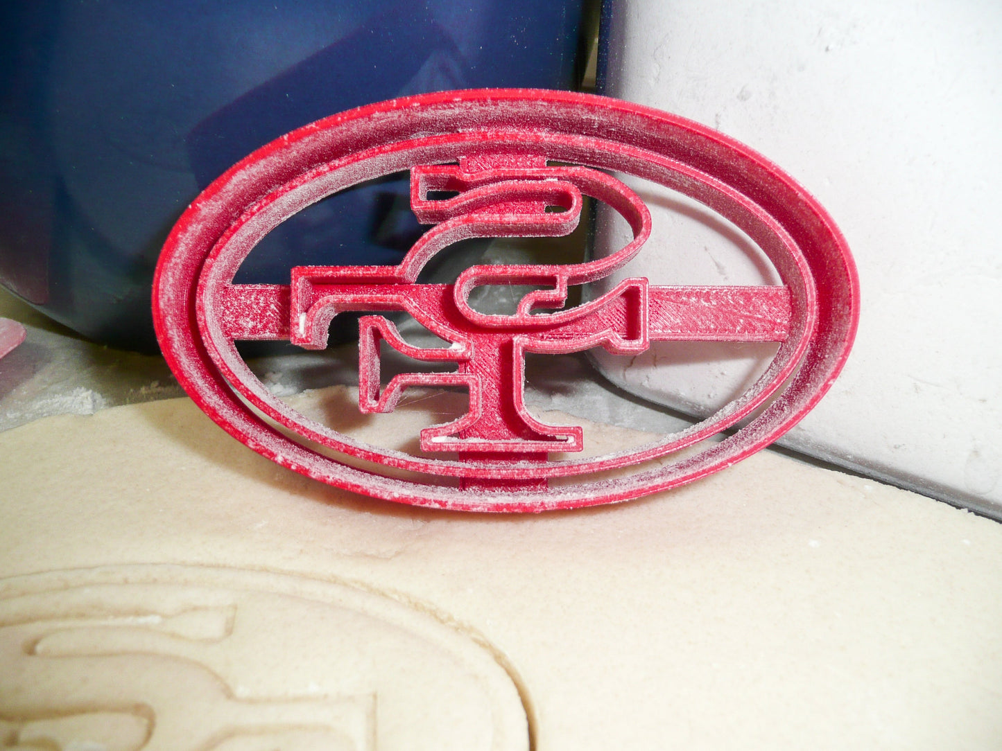 San Francisco 49ers NFL Football Logo Cookie Cutter Made In USA PR968