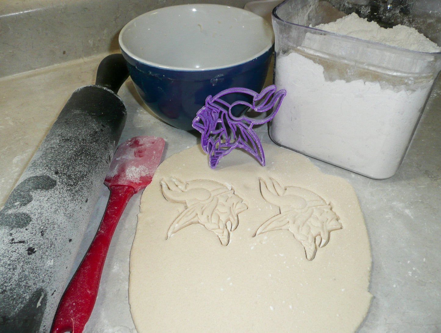 Minnesota Vikings NFL Football Logo Cookie Cutter Made In USA PR970