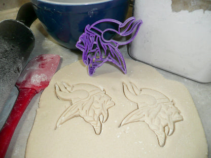 Minnesota Vikings NFL Football Logo Cookie Cutter Made In USA PR970