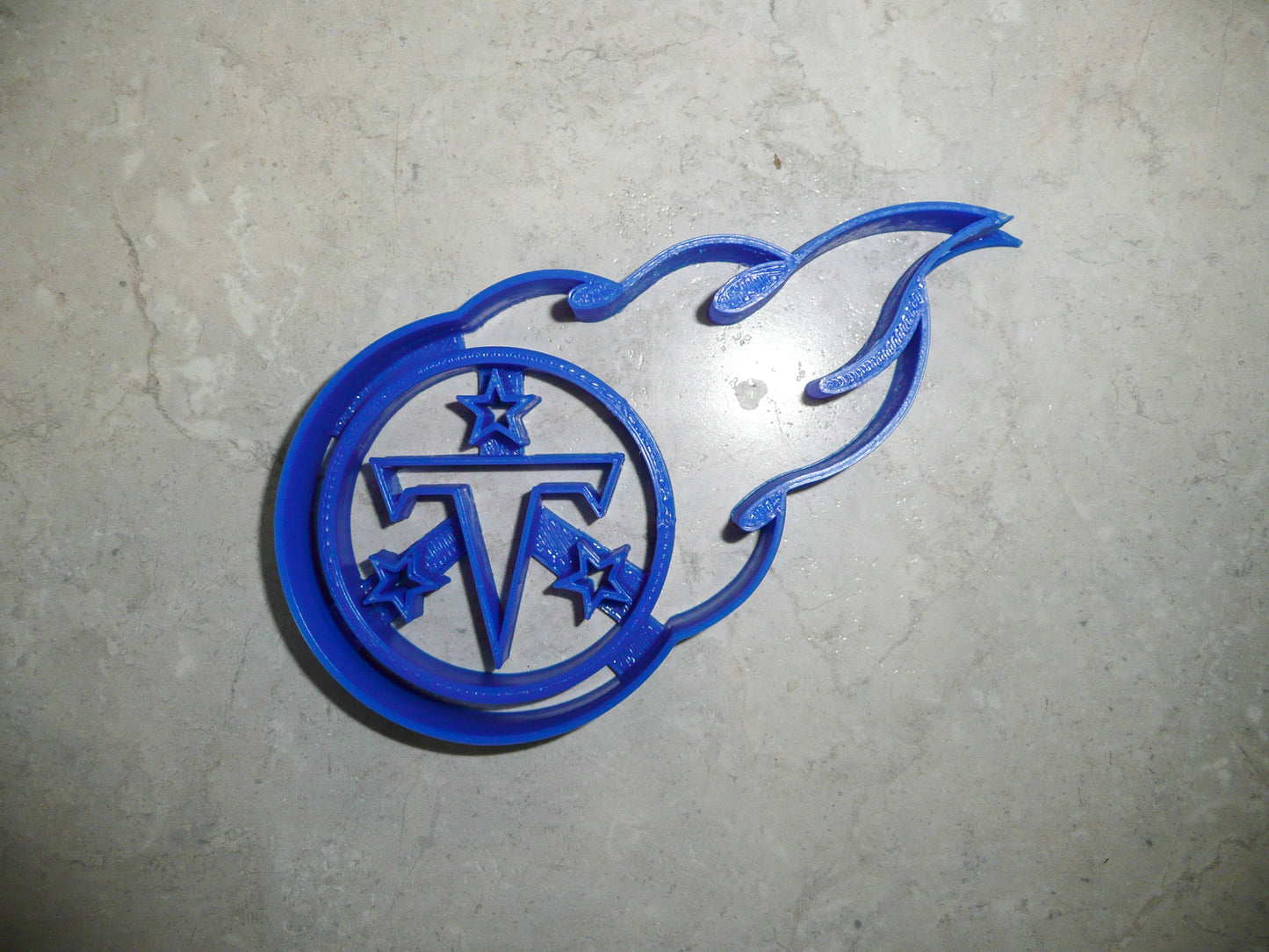 6x Tennessee Titans Fondant Cutter Cupcake Topper 1.75 IN USA FD971